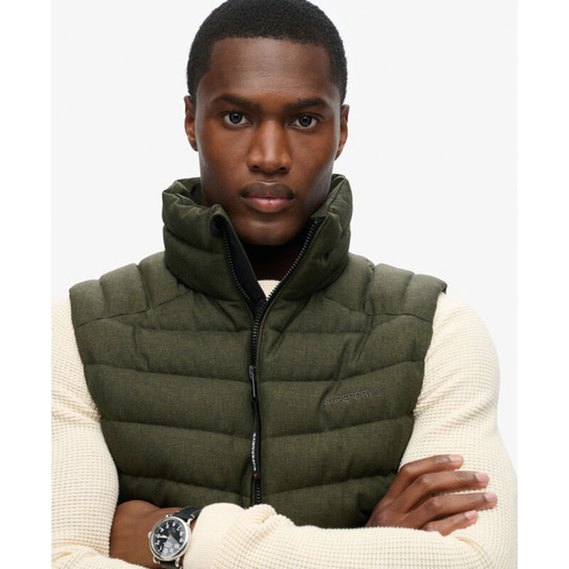 Superdry Tweed Fuji Gilet image number 2